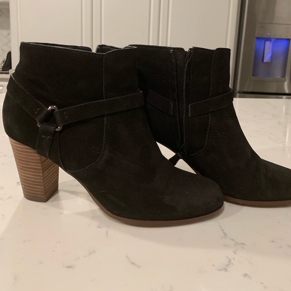 Cole Haan Black Booties Size 10